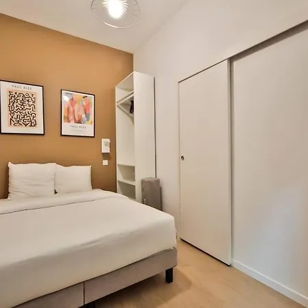 0#appart 4pers#1 Bedroom#paris 15#commerce#ac