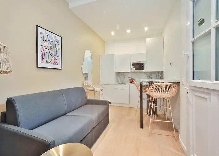0#appart 4pers#1 Bedroom#paris 15#commerce#ac Apartment *
